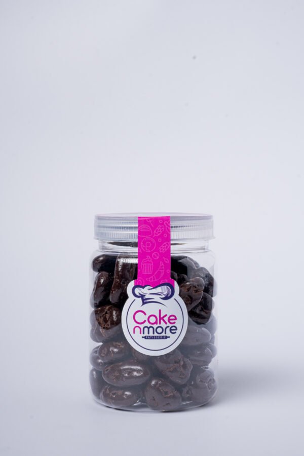 Dragee Pecan Dark Chocolate Jar