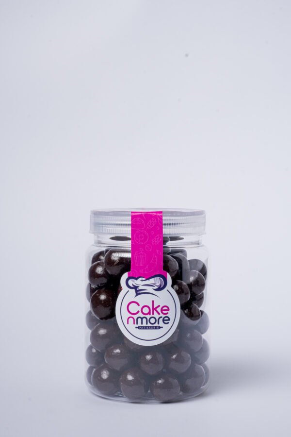 Dragee Hazelnut Dark Chocolate Jar