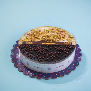 Semi Chocolate Mastic Ice Cream Cake