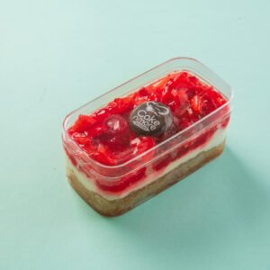 Strawberry Basbousa Cup
