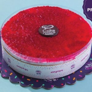 Raspberry Yoghurt Ice Cream Cake