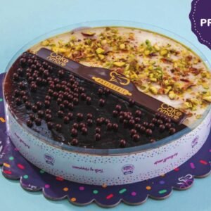 Semi Chocolate Mastic Ice Cream Cake