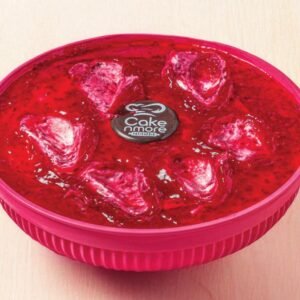 Raspberry Yoghurt Ice Cream Bowl